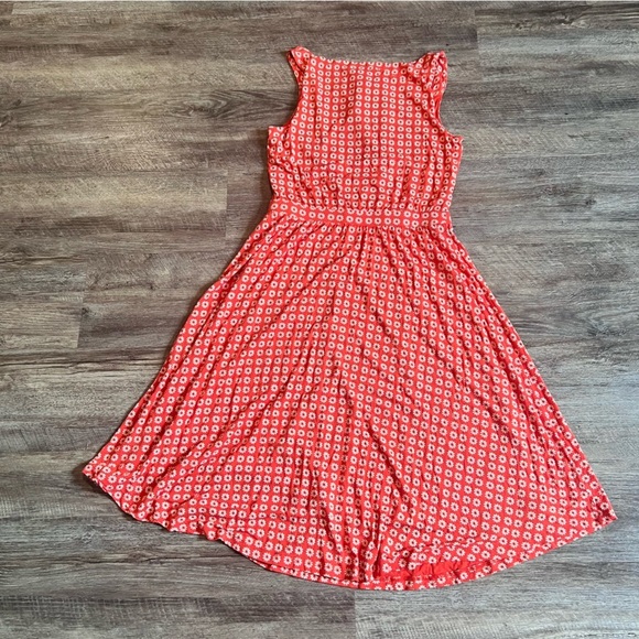 Anthropologie Maeve Floral Draped Neck Brianne Dress - Picture 4 of 8